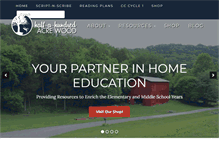 Tablet Screenshot of halfahundredacrewood.com